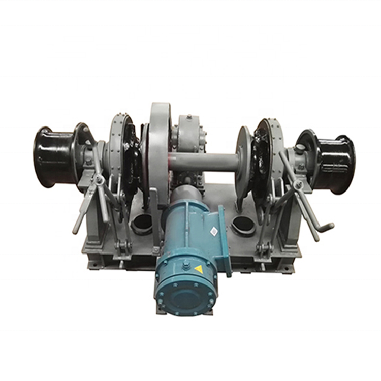 Marine Boat Hydraulic Electric Diesel Capstan Split Drums Mooring Rope Anchor Chain Gypsy Gear Winches Windlass 5 TON